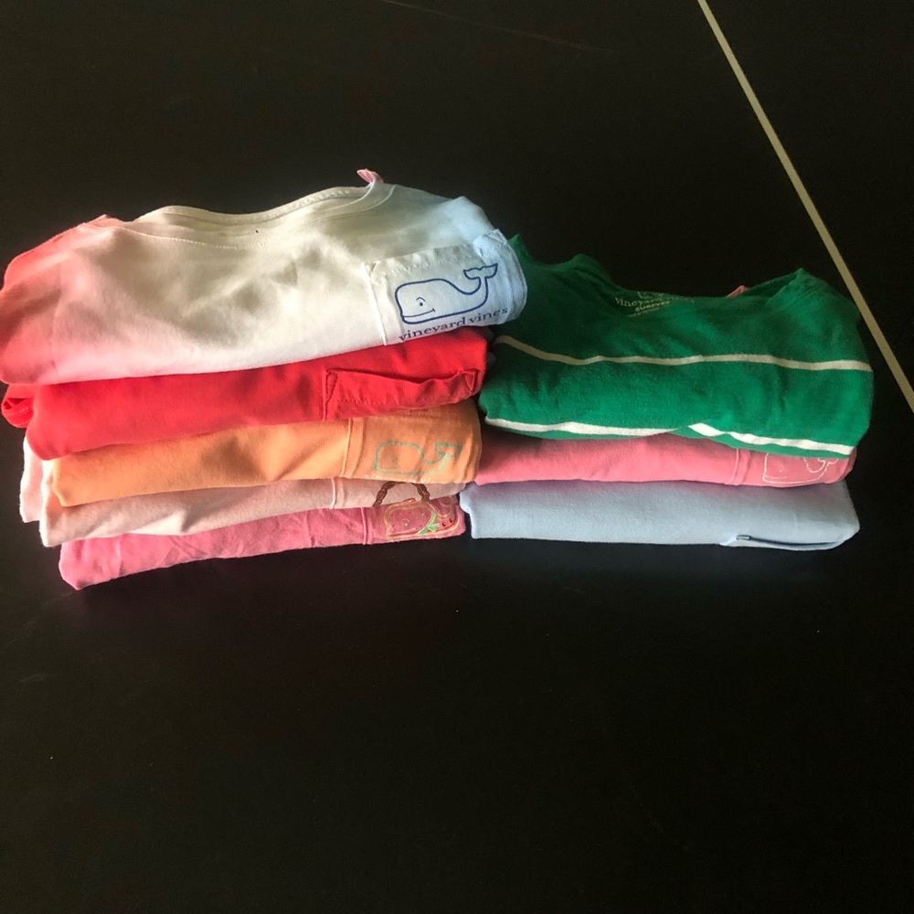 Vineyard L and XL girl shirts GUC-NWT